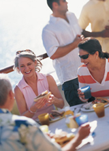 Dining on Deck